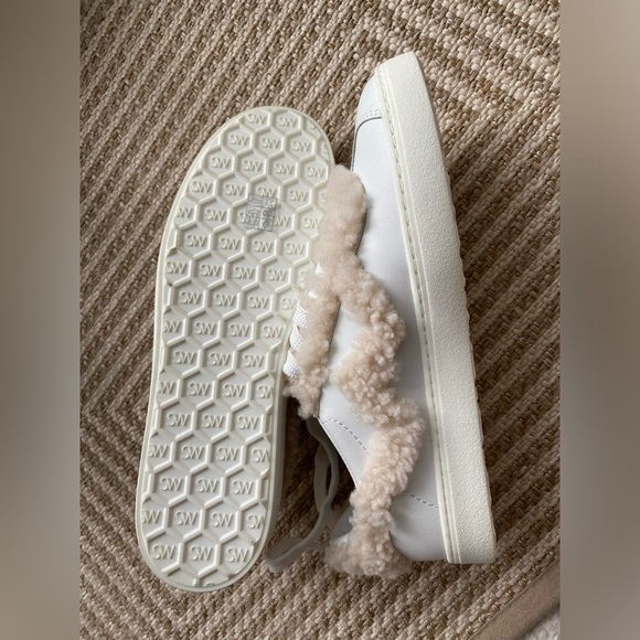 Stuart Weitzman ALL NEW leather sneakers - Picture 7 of 9